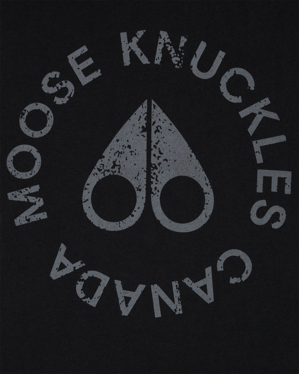 Moose Knuckles - M15MT770 - Off Island T-Shirt - MENS - Black - Detail1