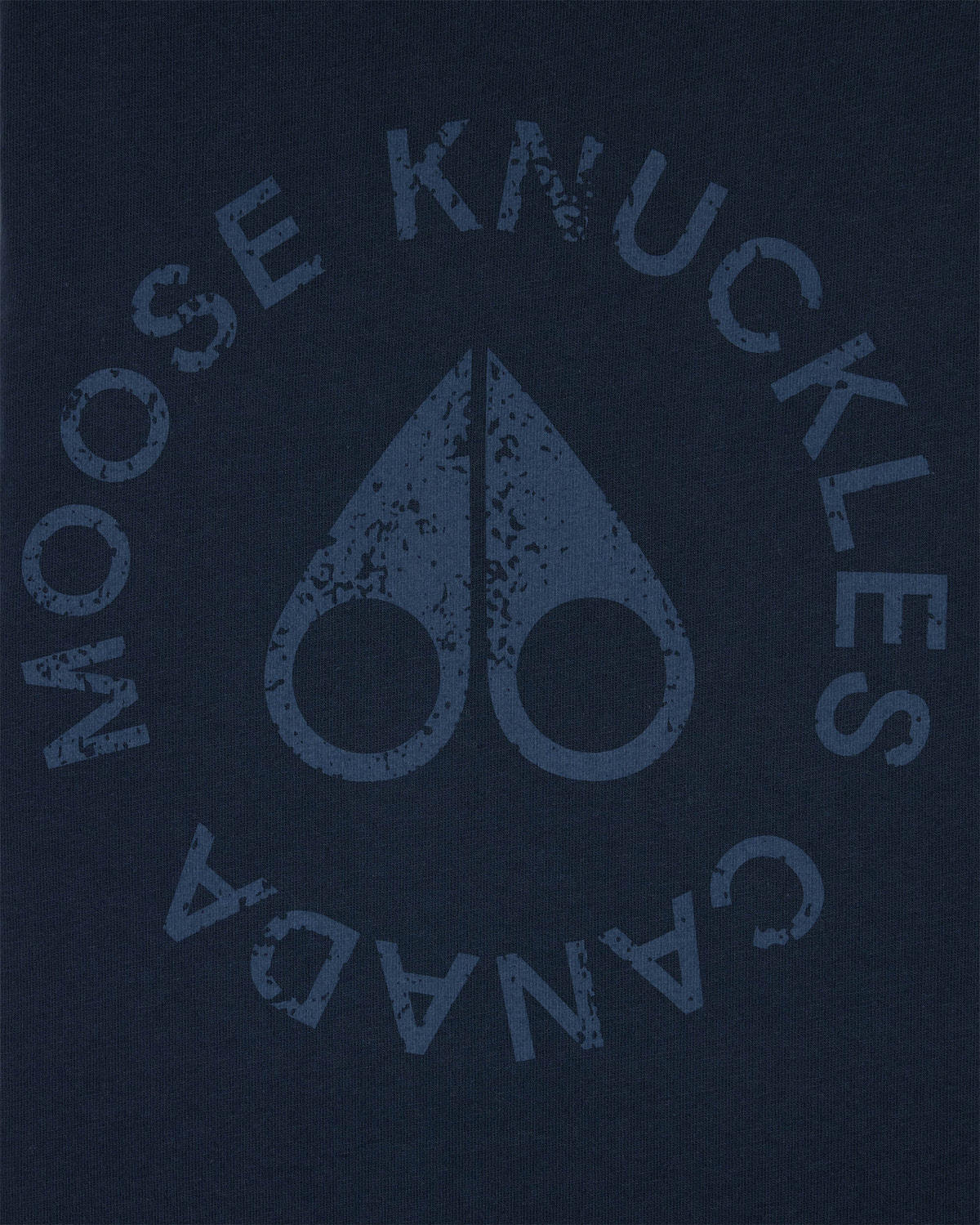 Moose Knuckles Mens Off Island T-Shirt Navy M15MT770 Detail1