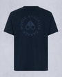 Moose Knuckles Mens Off Island T-Shirt Navy M15MT770 Detail2