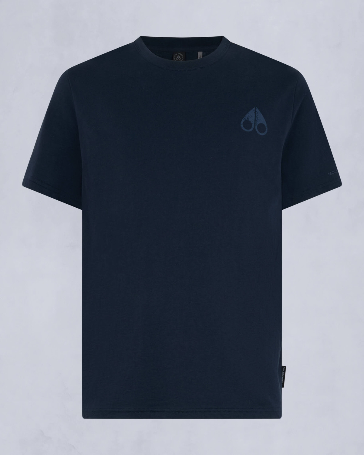 Moose Knuckles Mens Off Island T-Shirt Navy M15MT770 - GM