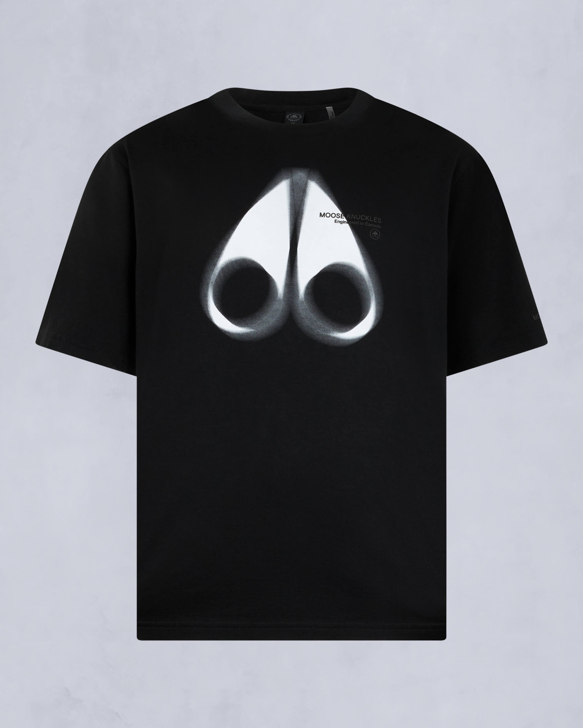 Moose Knuckles Mens Maurice T-Shirt Black M15MT776 - GM