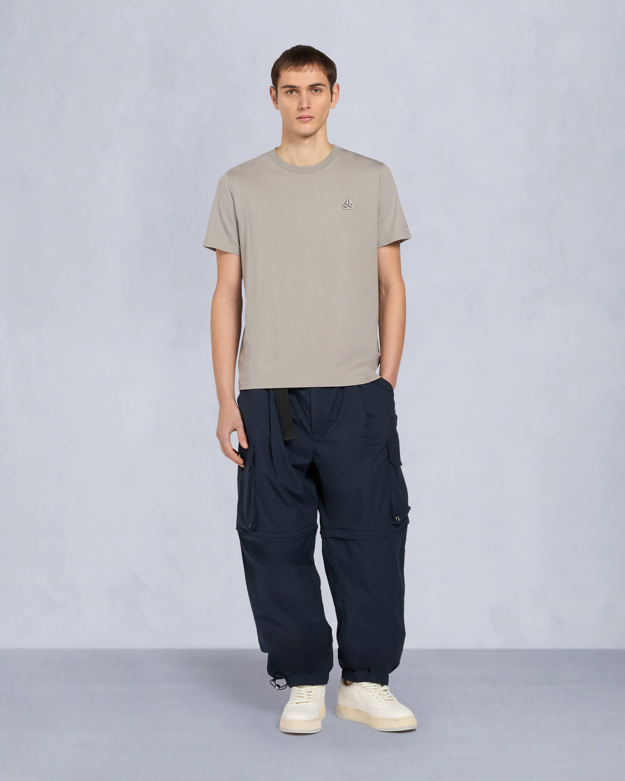 MOOSE KNUCKLE サヘイショトスリフシャツ M15MT709H0 1178 Moose Knuckles Clothing for Men | Online Sale up to 50% off
