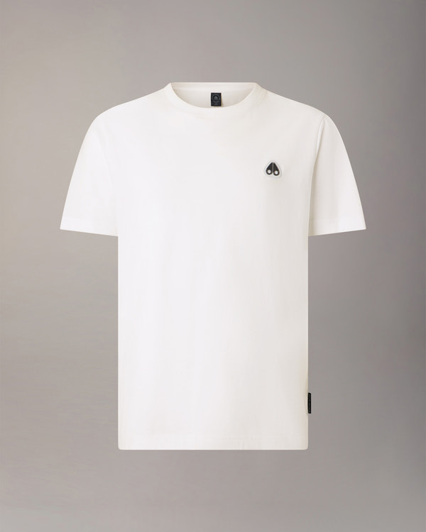 Moose Knuckles - M15MT777 - Crescent T-Shirt - MENS - White - Detail8