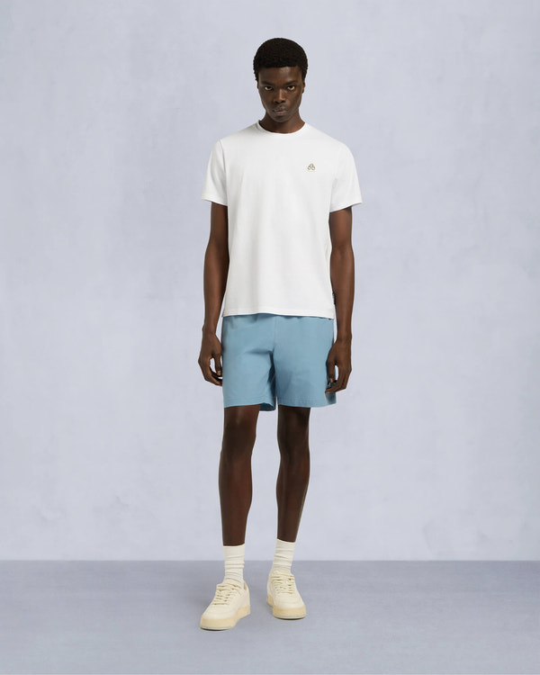 Moose Knuckles - M15MT777 - Crescent T-Shirt - MENS - White - Front Category