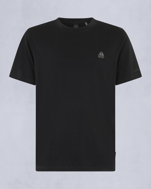 Moose Knuckles - M15MT777 - Crescent T-Shirt - MENS - Black - GM