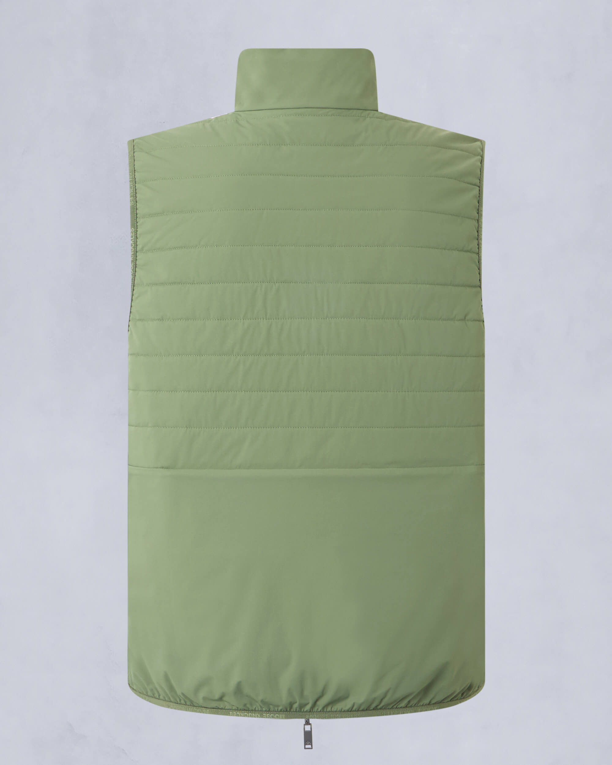 Moose Knuckles Mens Dominion Packable Vest KELP/ACID M15MV452 Detail2