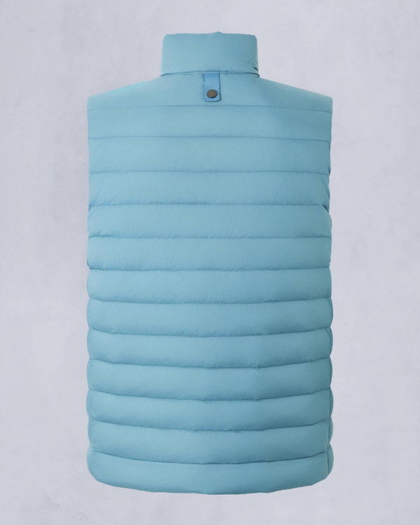 Moose Knuckles Mens Mentana Air Down Vest SEA M15MV456 Detail2