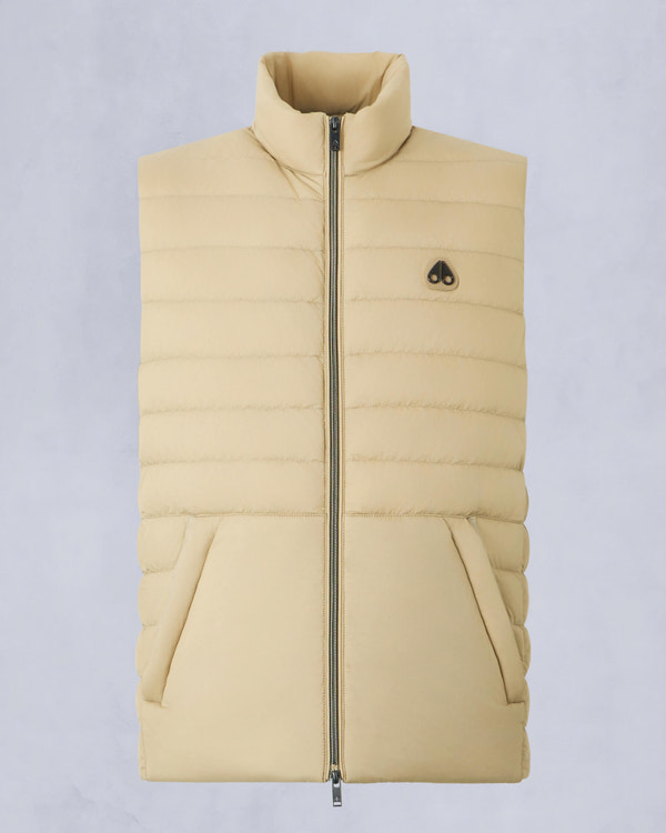 Moose Knuckles Mens Mentana Air Down Vest TANNED M15MV456 - GM