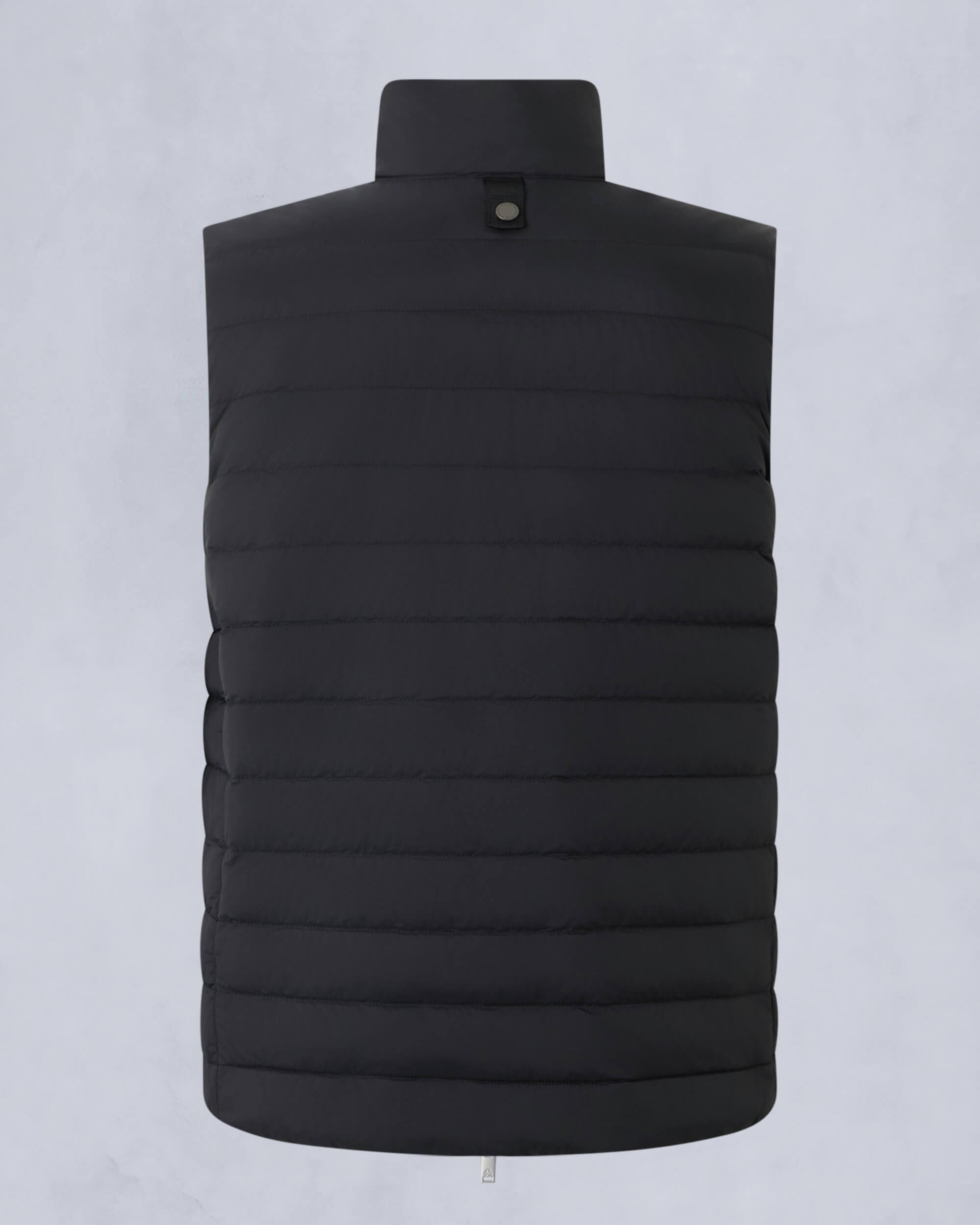 Moose Knuckles Mens Mentana Air Down Vest Black M15MV456 Detail2