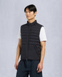 Moose Knuckles Mens Mentana Air Down Vest Black M15MV456 Front