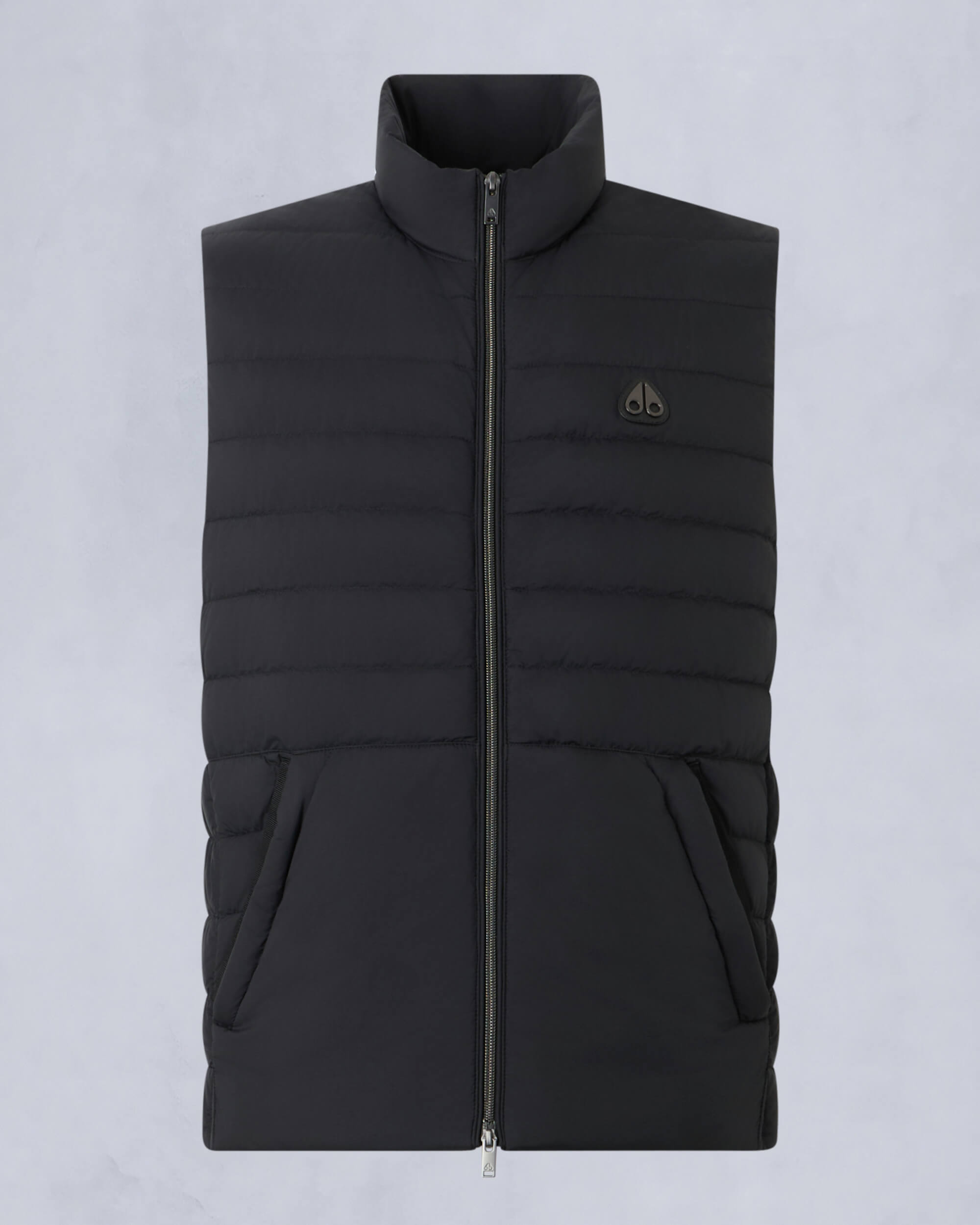 Moose Knuckles Mens Mentana Air Down Vest Black M15MV456 - GM