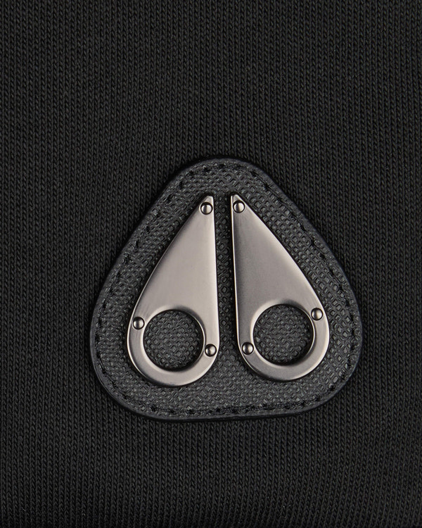 Moose Knuckles Mens Anderson Air Down Hybrid Vest Black / Shiny Black M15MV457 Detail1