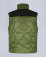 Moose Knuckles Mens Leaf Quilt Icon Vest BLACK/KELP M15MV464 Detail2