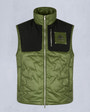 Moose Knuckles Mens Leaf Quilt Icon Vest BLACK/KELP M15MV464 - GM