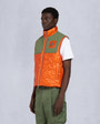 Moose Knuckles Mens Leaf Quilt Icon Vest KELP/ALERT M15MV464 Front