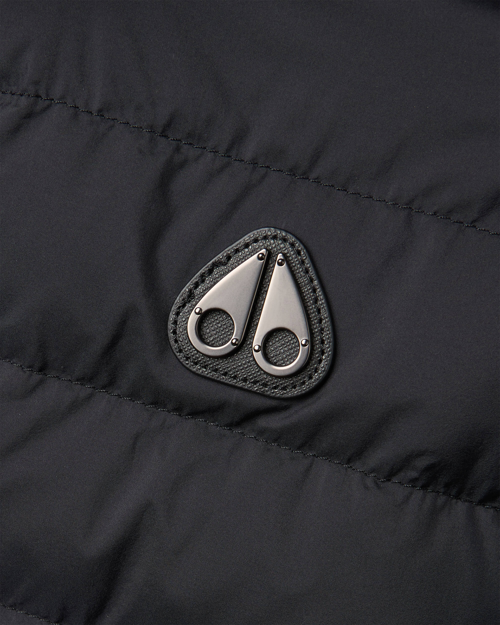 Moose Knuckles Kids Kids Unisex Gregoire Air Down Jacket Black M15UJ183 Detail1