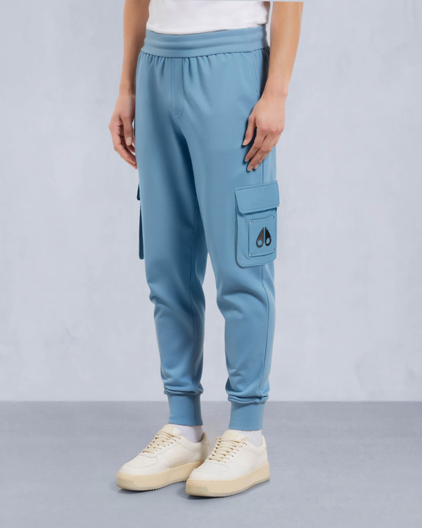 Moose Knuckles Kids Kids Unisex Hartsfield Cargo Joggers SEA M15UR789 Front