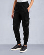 Moose Knuckles Kids Kids Unisex Hartsfield Cargo Joggers Black M15UR789 Front