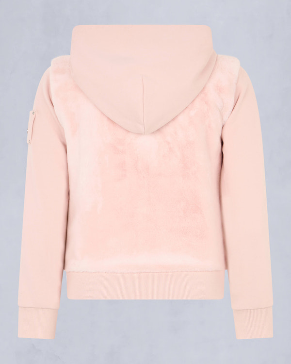 Moose Knuckles Kids Kids Unisex Rosylyn Bunny Hoodie PETAL M15US647 Detail2