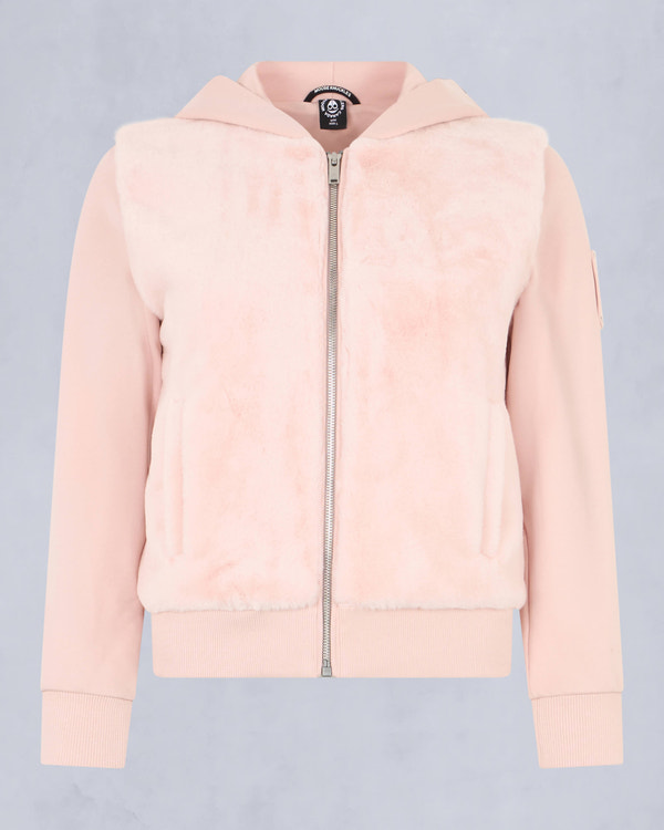 Moose Knuckles Kids Kids Unisex Rosylyn Bunny Hoodie PETAL M15US647 - GM