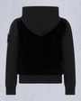 Moose Knuckles Kids Kids Unisex Rosylyn Bunny Hoodie Black M15US647 Detail2
