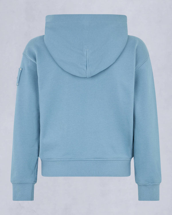 Moose Knuckles Kids Kids Unisex Hartsfield Zip Hoodie SEA M15US708 Detail2