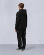 Moose Knuckles Kids Kids Unisex Hartsfield Zip Hoodie Black M15US708 Back