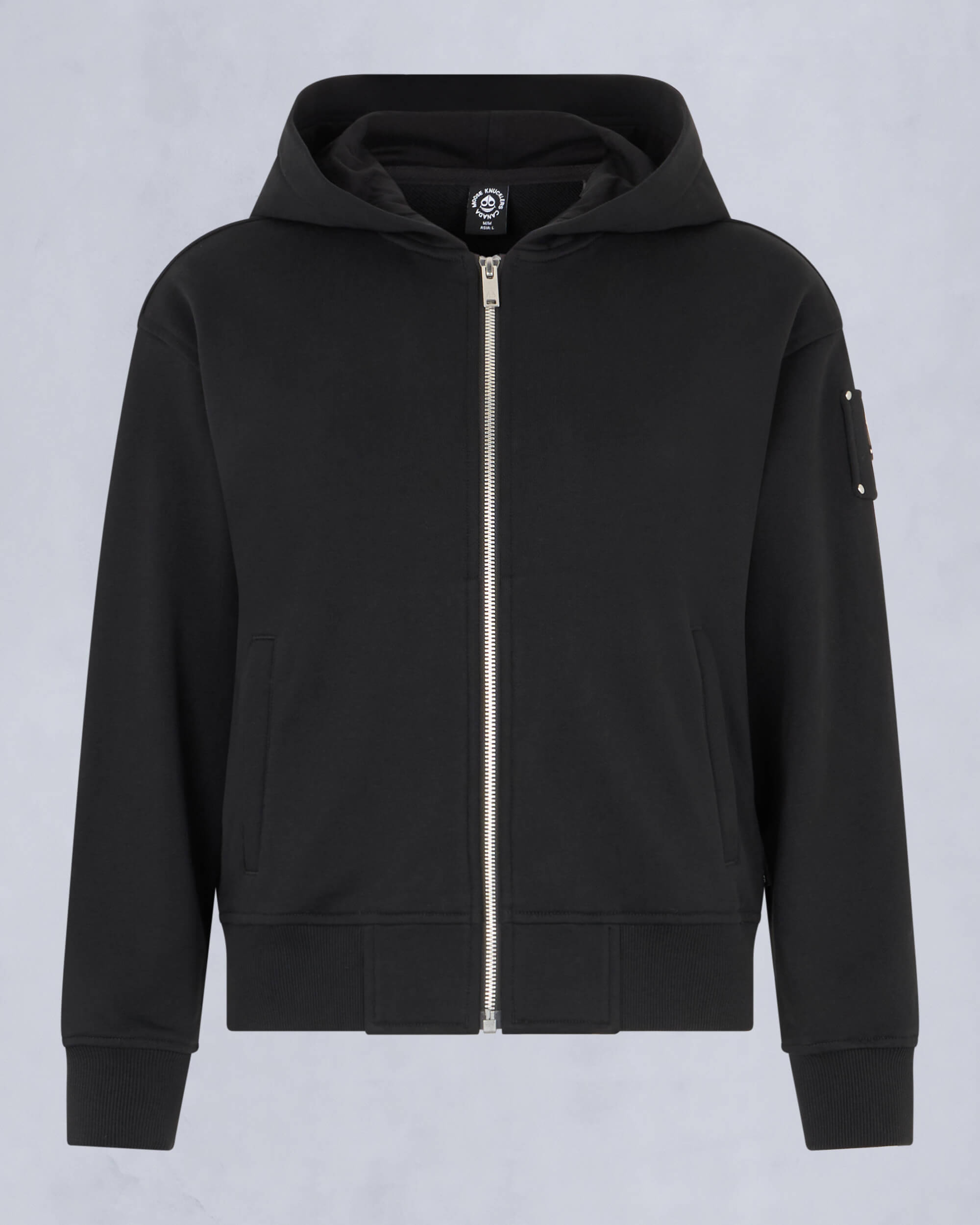Moose Knuckles Kids Kids Unisex Hartsfield Zip Hoodie Black M15US708 - GM