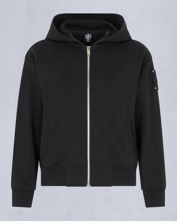 Moose Knuckles Kids Kids Unisex Hartsfield Zip Hoodie Black M15US708 - GM