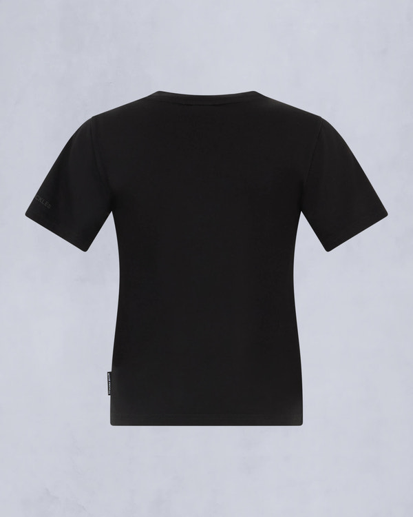 Moose Knuckles Kids Kids Unisex Augustine T-Shirt BLK W/DUSK M15UT781 Detail2