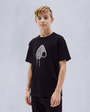 Moose Knuckles Kids Kids Unisex Augustine T-Shirt BLK W/DUSK M15UT781 Detail4