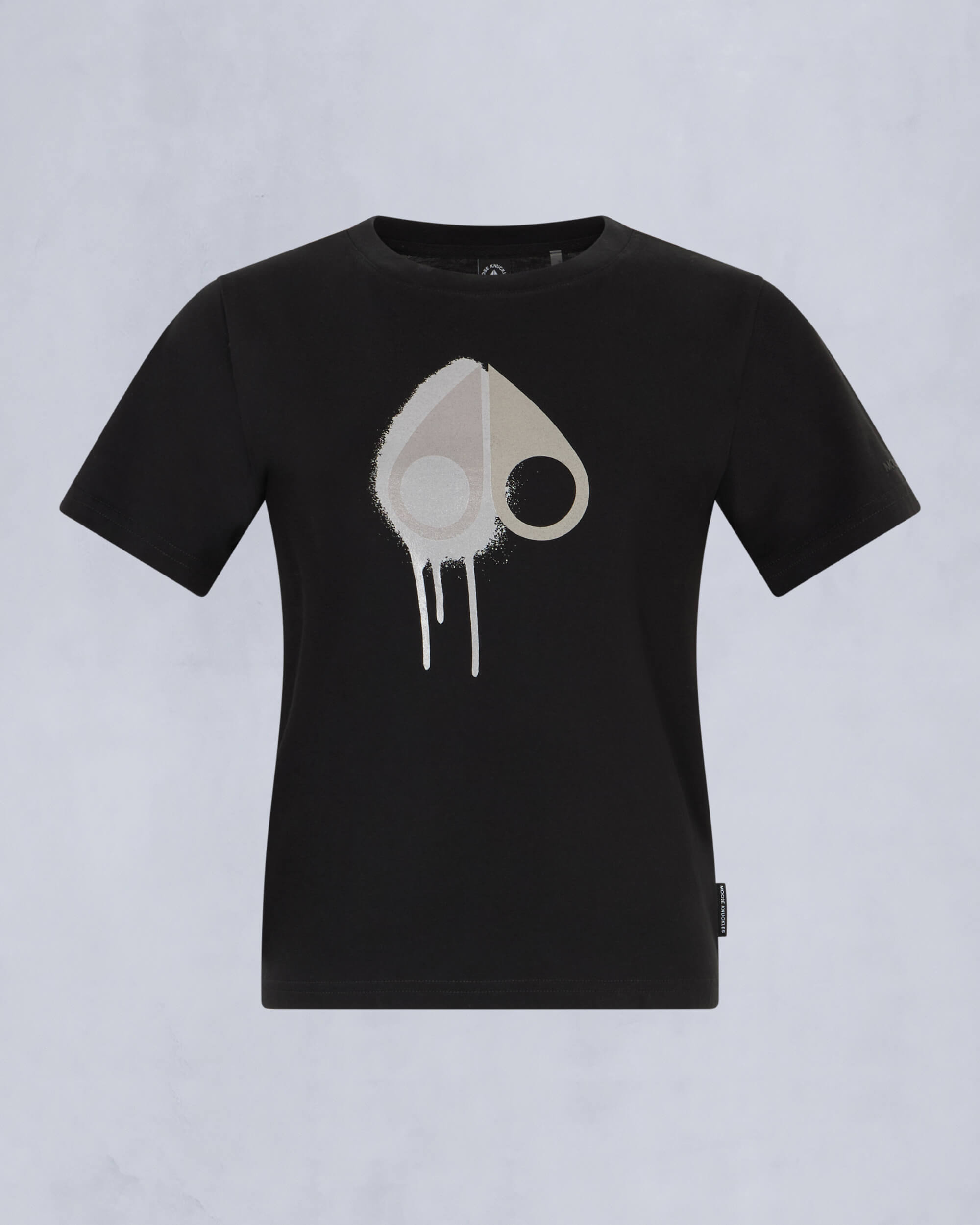 Moose Knuckles Kids Kids Unisex Augustine T-Shirt BLK W/DUSK M15UT781 - GM