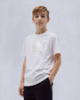 Moose Knuckles Kids Kids Unisex Augustine T-Shirt MILKYWAY W/BONE M15UT781 Front