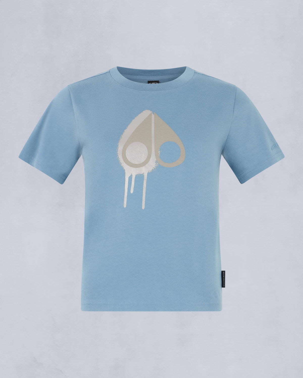 Moose Knuckles Kids Kids Unisex Augustine T-Shirt SEA W/NAVY M15UT781 - GM