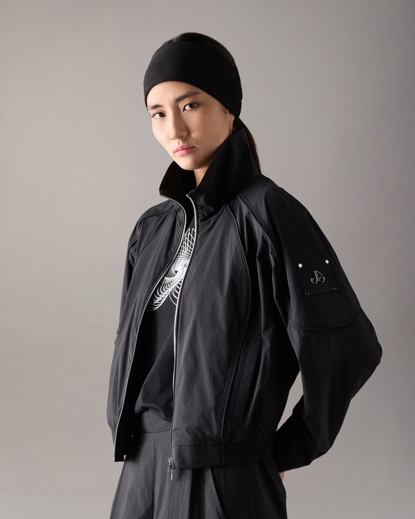 Moose Knuckles - M16LJ127 - Skyline Cropped Jacket - WOMENS -  - Front