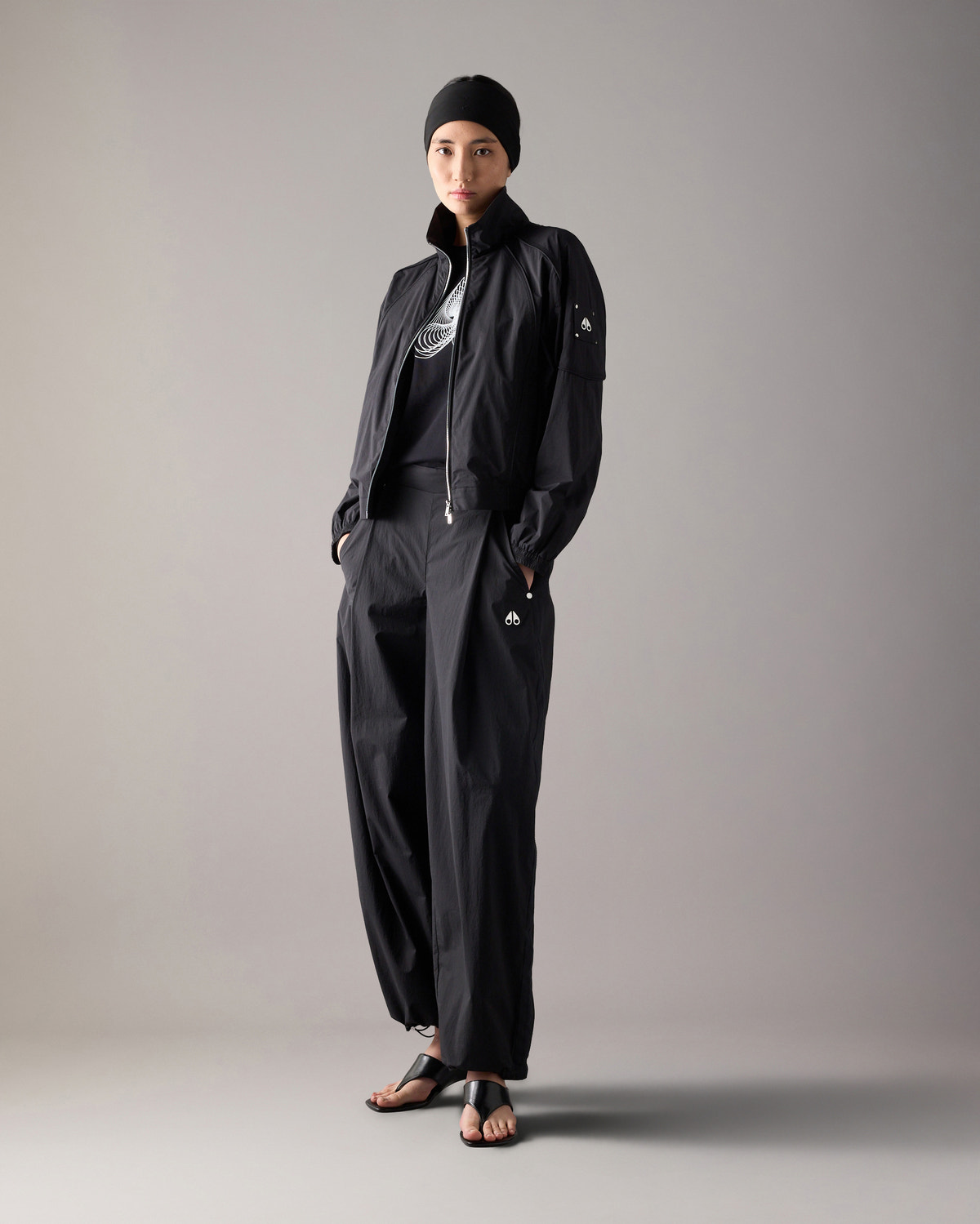 Moose Knuckles - M16LJ127 - Skyline Cropped Jacket - WOMENS -  - Front Category