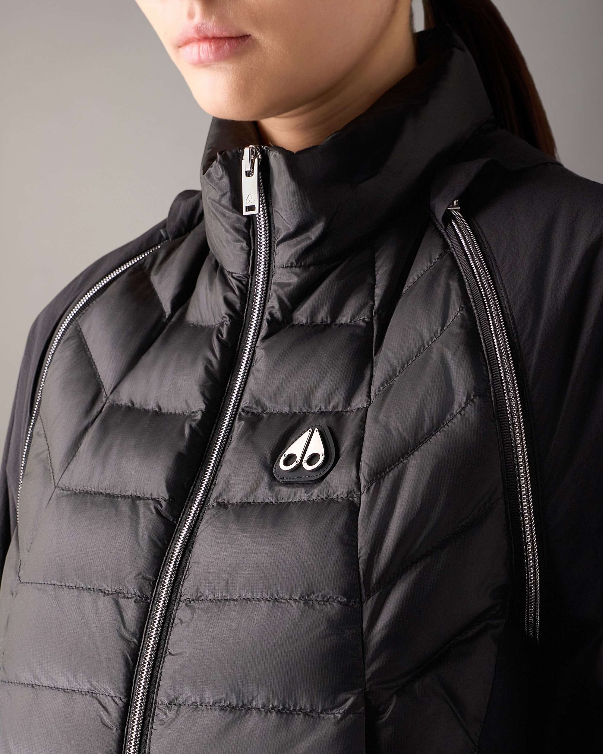 Moose Knuckles - M16LJ172 - Cloud Walker Air Down Hybrid Jacket - WOMENS -  - Detail6