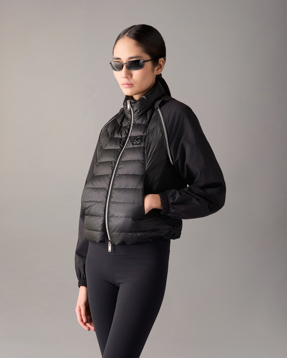 Moose Knuckles - M16LJ172 - Cloud Walker Air Down Hybrid Jacket - WOMENS -  - Front