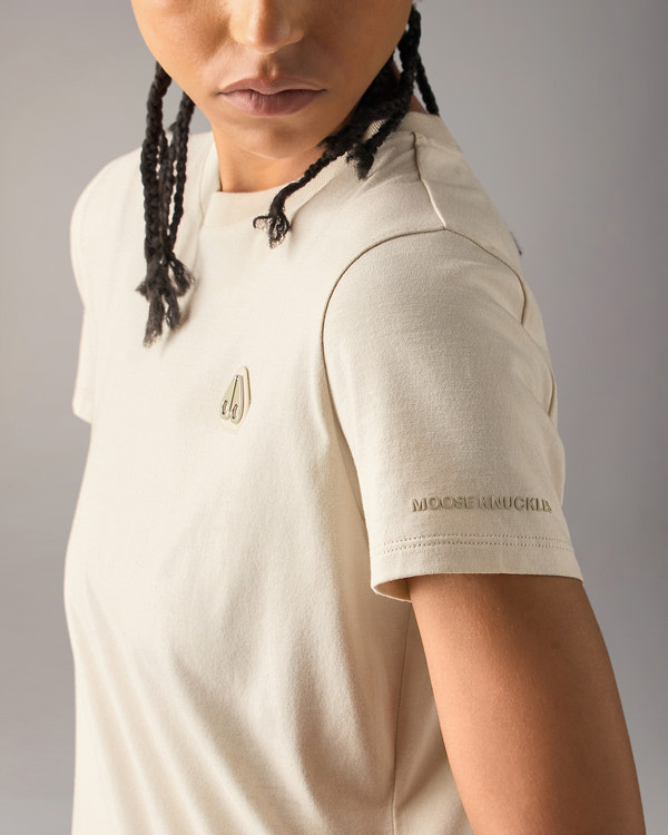 Moose Knuckles - M16LT744 - Crescent T-Shirt - WOMENS -  - Detail1