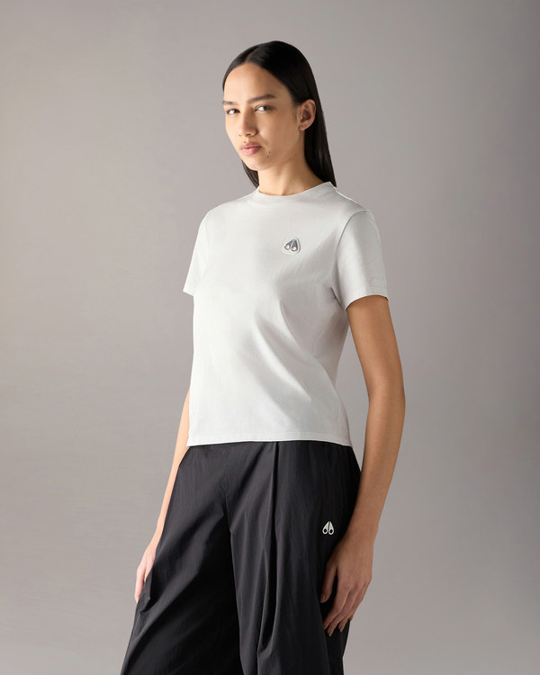 Moose Knuckles - M16LT744 - Crescent T-Shirt - WOMENS -  - Front