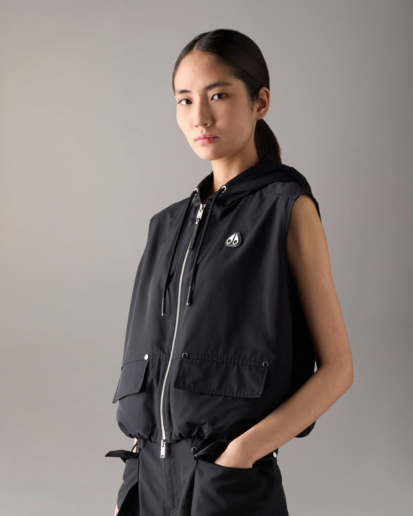 Moose Knuckles - M16LV460 - Elevate Hooded Vest - WOMENS -  - Front