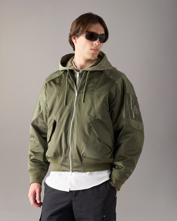 Moose Knuckles - M16MB060 - Georgie Bomber Jacket - MENS -  - Front