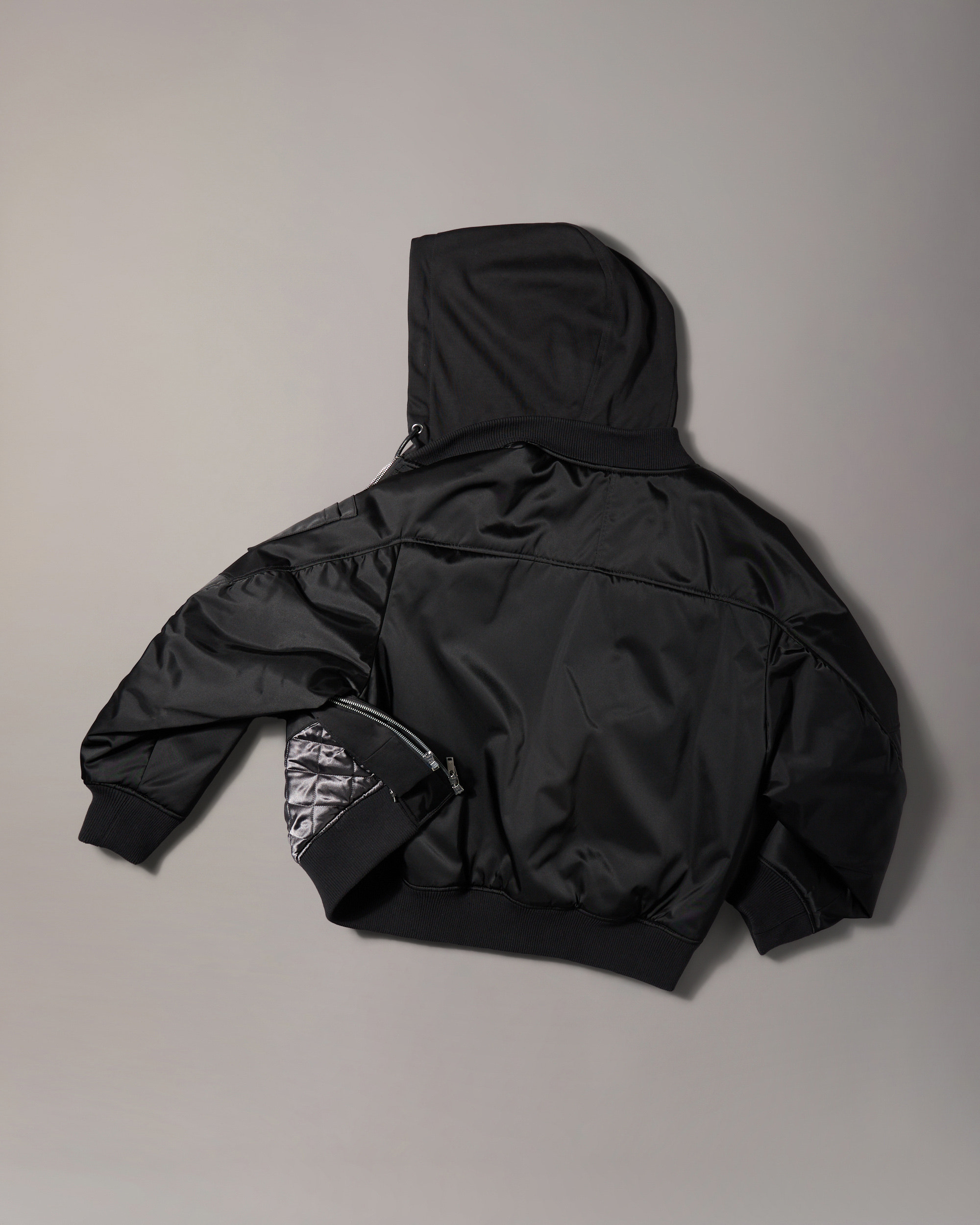 Moose Knuckles - M16MB060 - Georgie Satin Bomber Jacket - MENS -  - Detail10