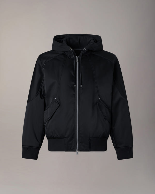 Moose Knuckles - M16MB060 - Georgie Satin Bomber Jacket - MENS -  - Detail8