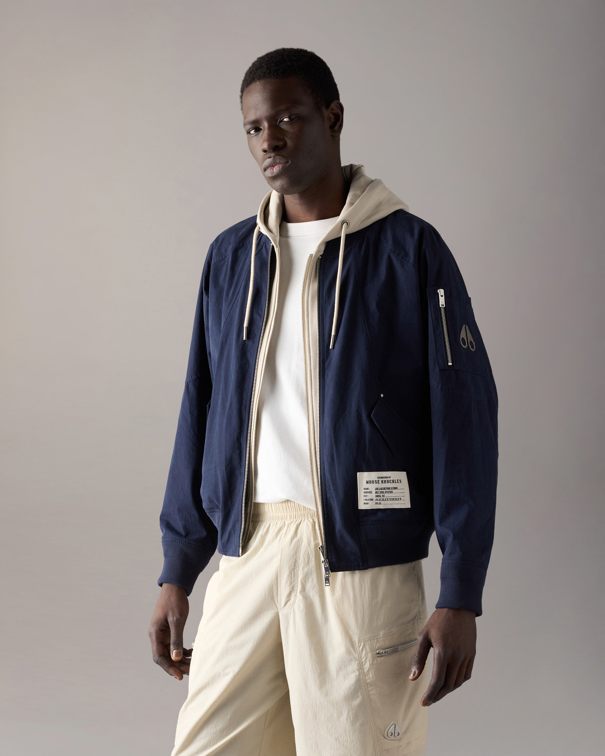 Moose Knuckles - M16MB063 - Skylark Bomber Jacket - MENS -  - Front