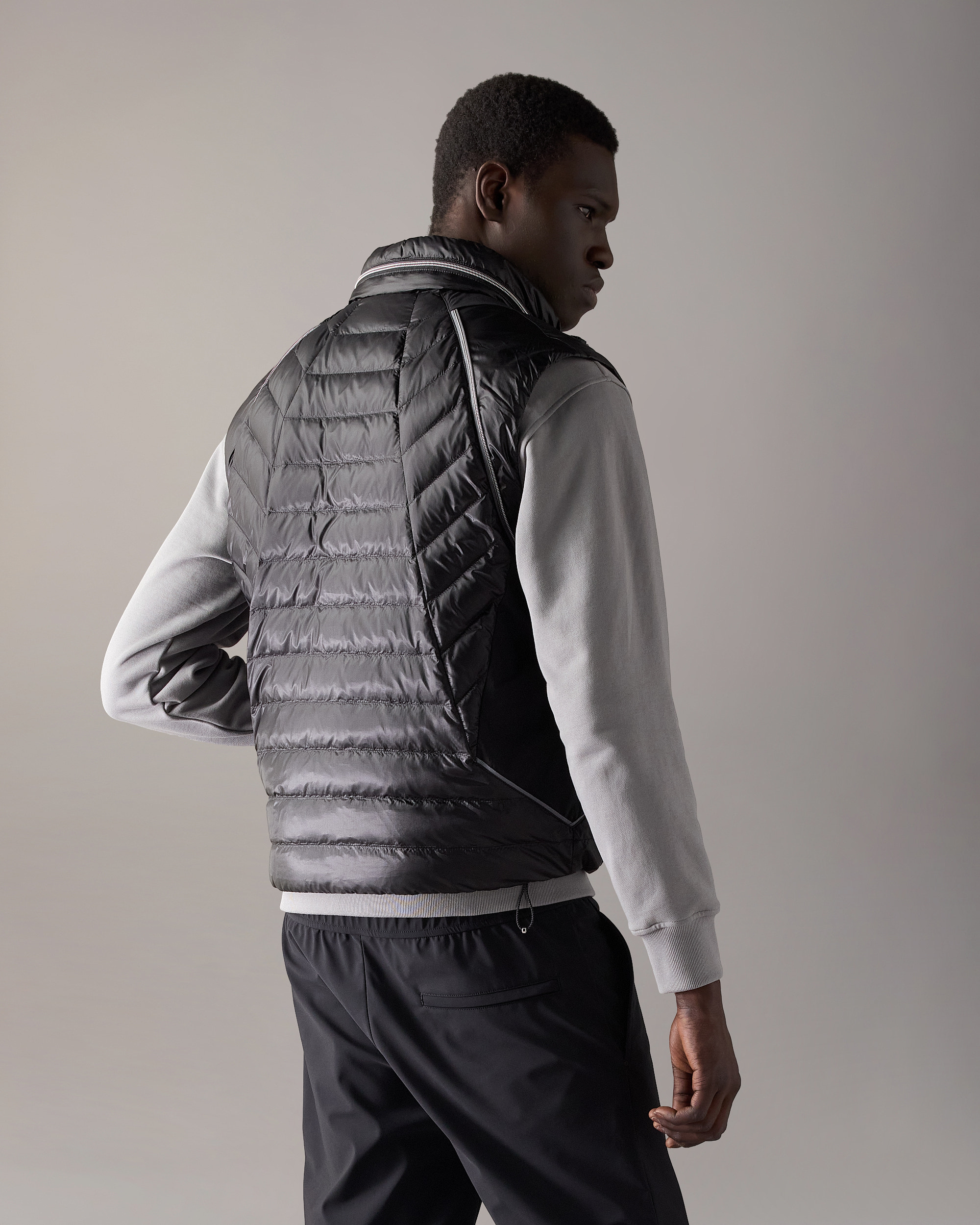 Moose Knuckles - M16MJ121 - Cloud Walker Air Down Hybrid Jacket - MENS -  - Back