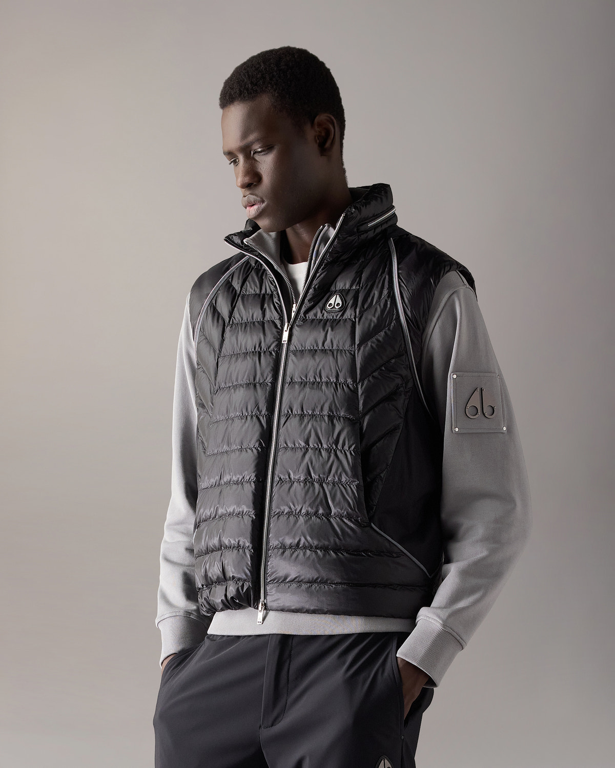 Moose Knuckles - M16MJ121 - Cloud Walker Air Down Hybrid Jacket - MENS -  - Front