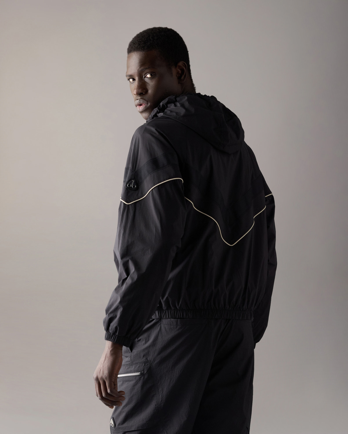 Moose Knuckles - M16MJ142 - Topflight Hooded Jacket - MENS -  - Back