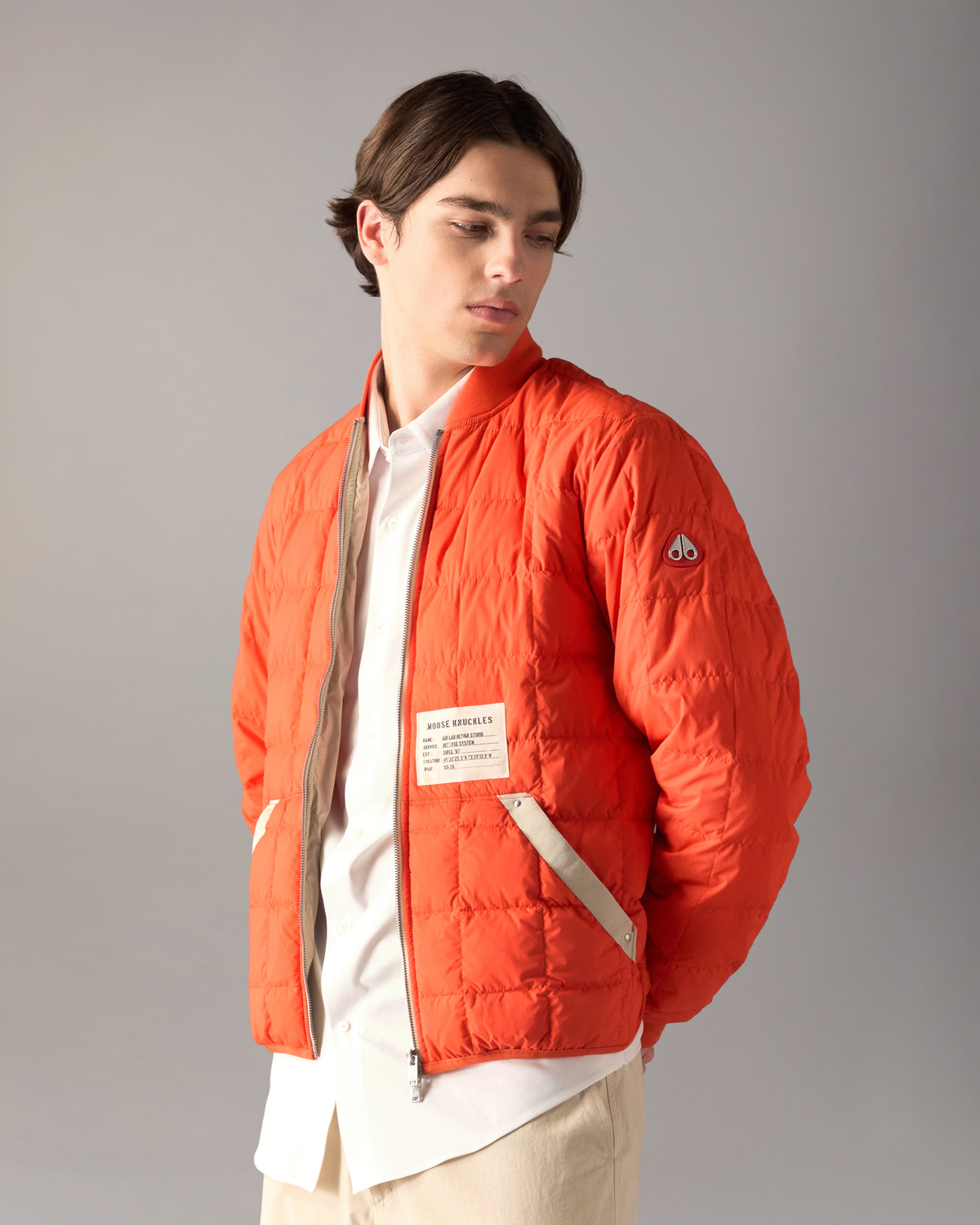 Moose Knuckles - M16MJ156 - Transit Liner Bomber Jacket  - MENS -  - Front