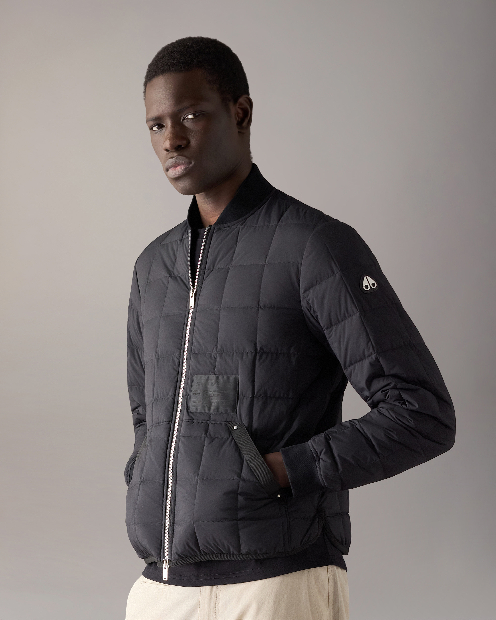 Moose Knuckles - M16MJ156 - Transit Liner Bomber Jacket  - MENS -  - Front